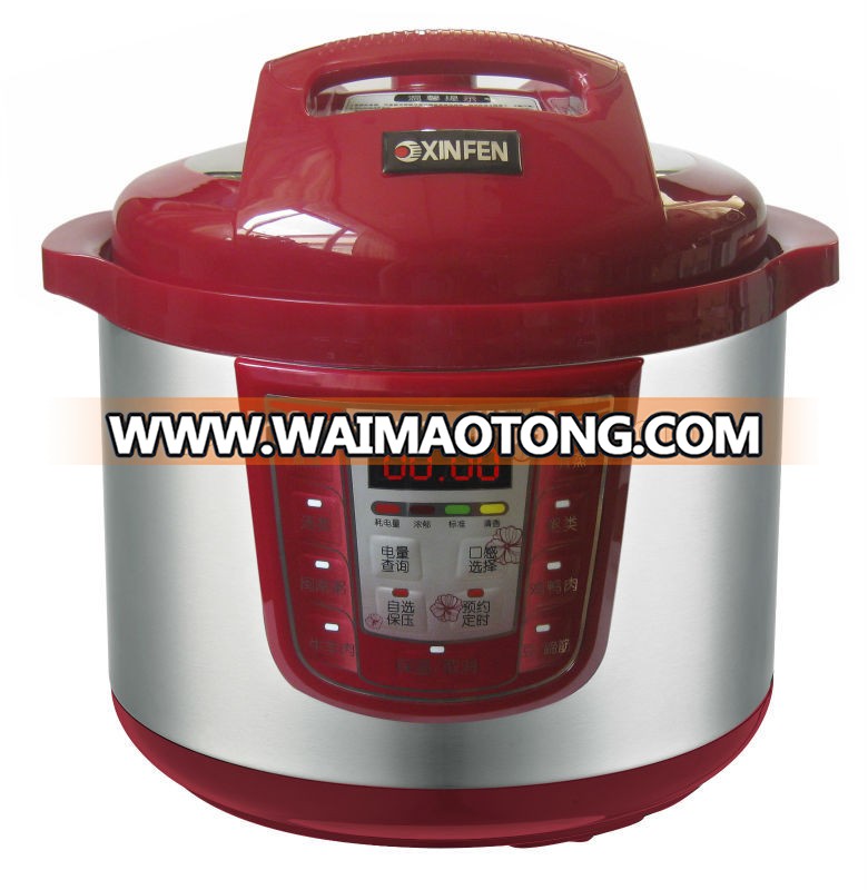 4L/5L/6L intelligent Electric Pressure Cooker Stainless Steel